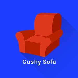 Cushy Sofa